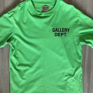 Gallery Dept Vibrant Green Short Sleeve Tee